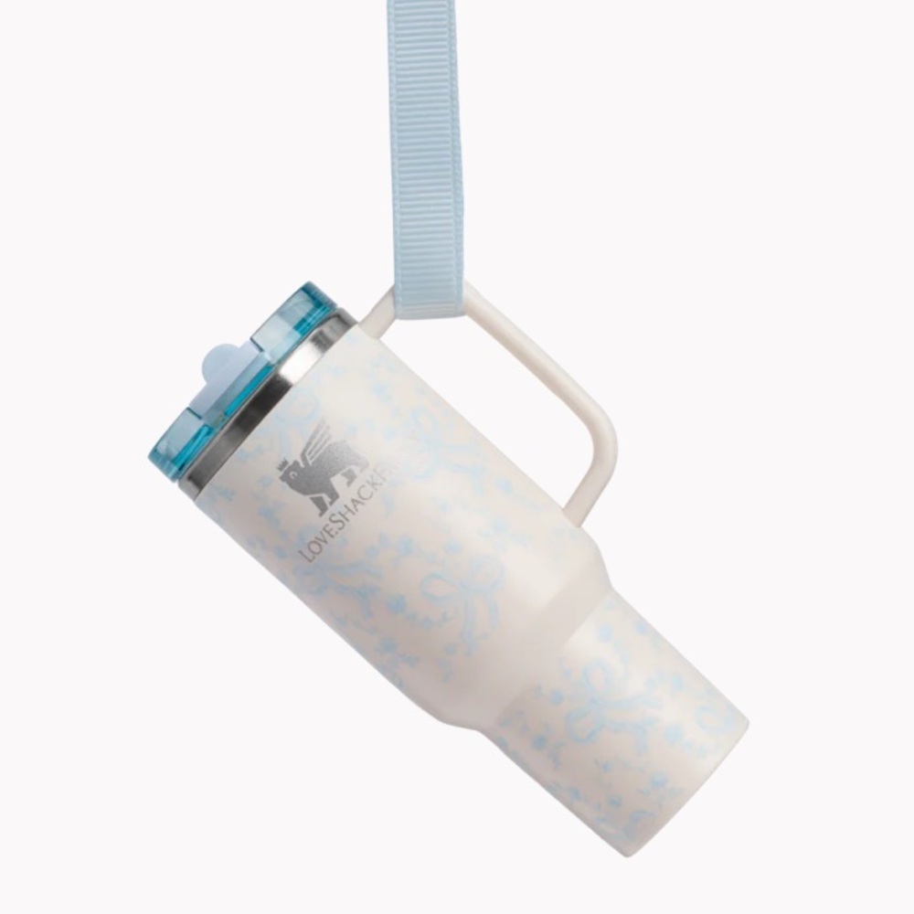 Price FIRM New Stanley x LoveShackFancy Holiday Quencher ProTour Ornament Set - Picture 5 of 7